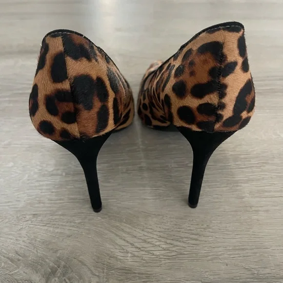 Nine West - Fresh - Leopard Print Women's Shoes 9 - Picture 5 of 6